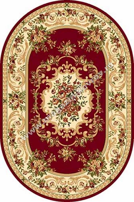 OLYMPOS_d057, 1,5*2,3, OVAL, RED